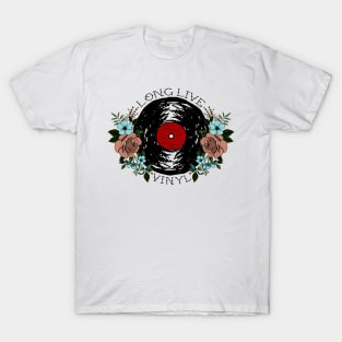 Long Live Vinyl (Colour) T-Shirt